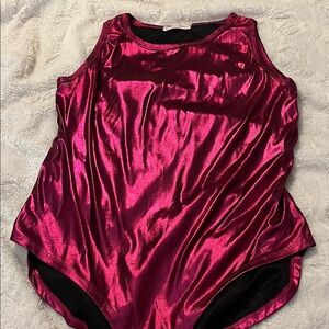Metallic Pink Tank Top